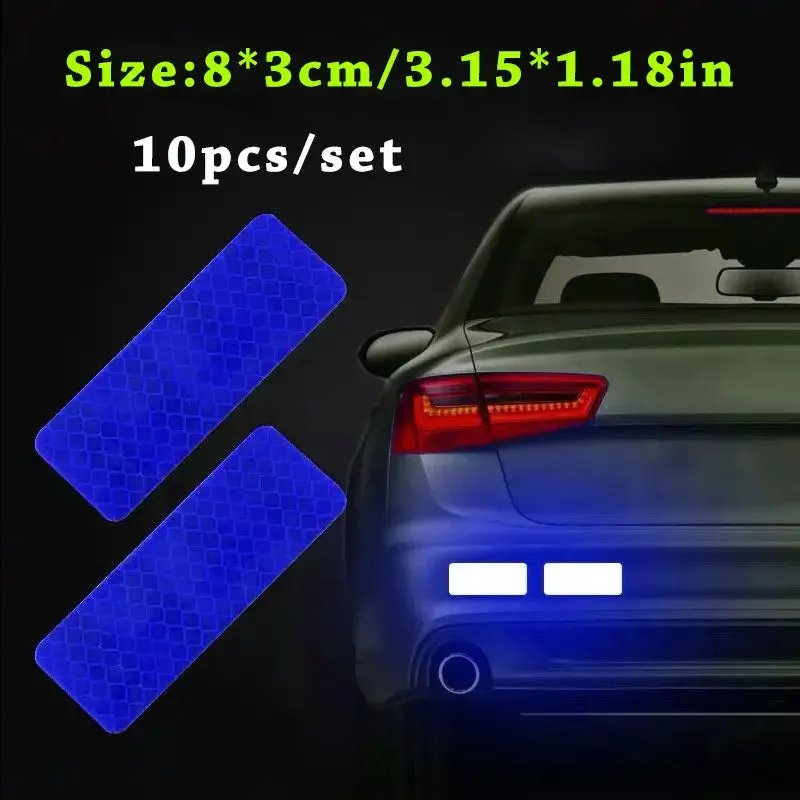 Car Truck Bumper Safety Reflective Warning Strip Stickers