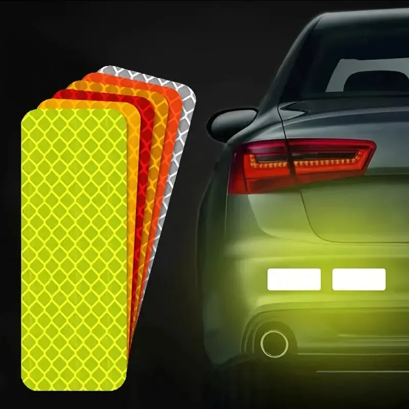 Car Truck Bumper Safety Reflective Warning Strip Stickers